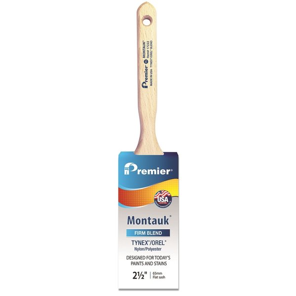 Montauk Premier  2-1/2 in. Firm Flat Sash Paint Brush 17222
